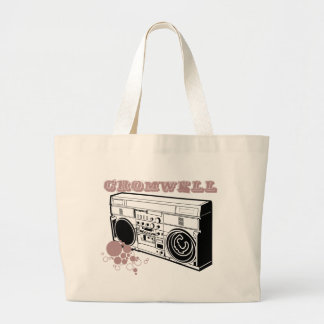 Cromwell Boombox logo Grote Tote Bag