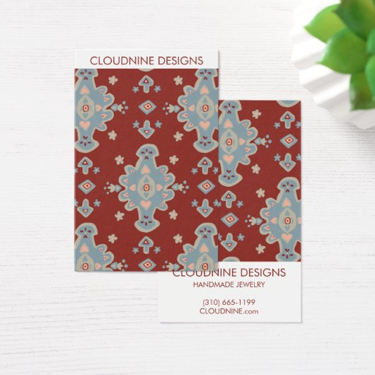 Cromwell Earring Ketting Jewelry Display Kaart (Bureau)