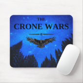 Crone Wars mousepad - crow in vlucht Muismat (Met muis)