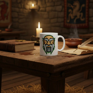Cronos Griekse God Grijs Baard Koffiemok