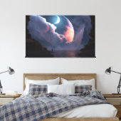 Cronus Rising Canvas Afdruk (Insitu (Slaapkamer))