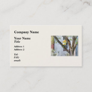 Crooked Bird House Visitekaartje