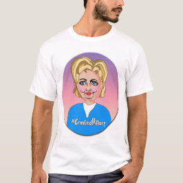 Crooked Hillary, T-shirt man