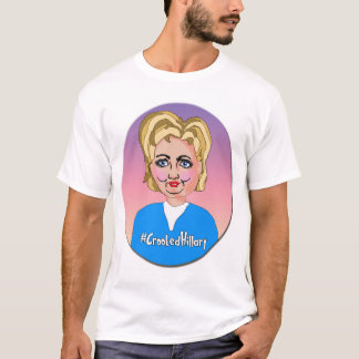 Crooked Hillary, T-shirt man