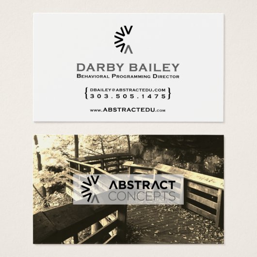 crooked path abstract concepts (Devant & derrière)