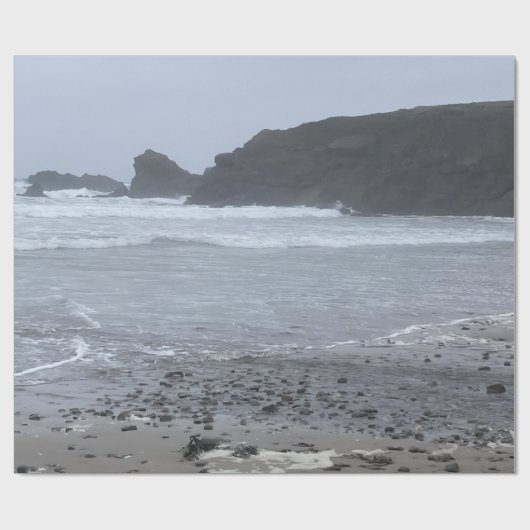 Crooklets strand  cadeaupapier (Vlak)