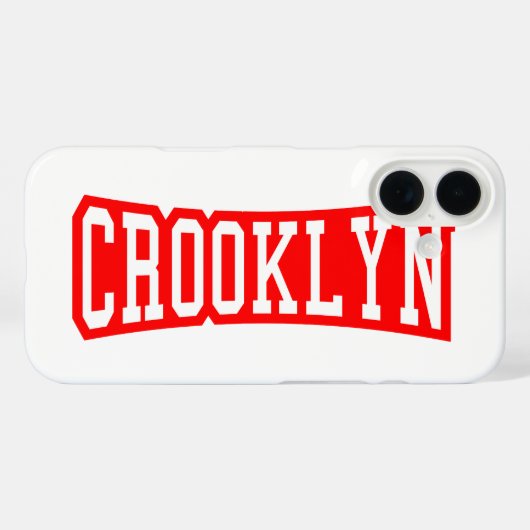 CROOKLYN, NYC Case-Mate iPhone CASE (Achterkant (horizontaal))