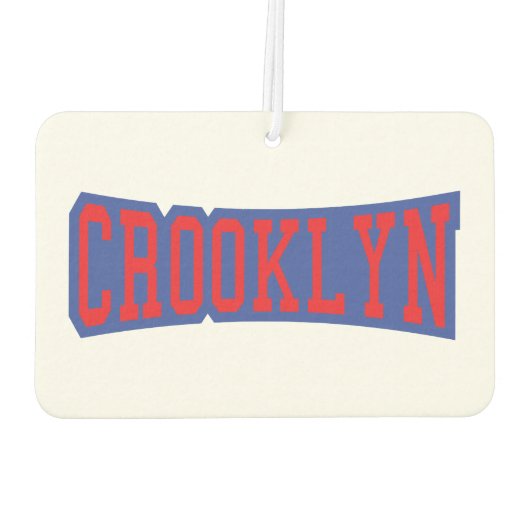 CROOKLYN, NYC LUCHTVERFRISSER (Achterkant)