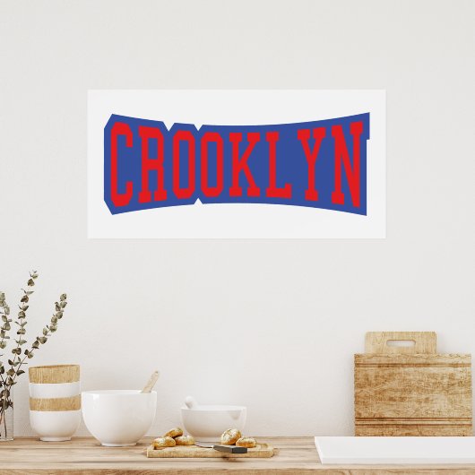CROOKLYN, NYC POSTER (Keuken)