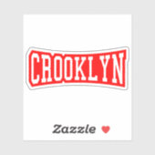 CROOKLYN, STICKER NYC (Feuille)