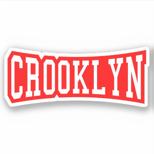 CROOKLYN, STICKER NYC (Devant)