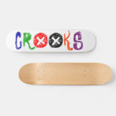 CROOKS SKATEBOARD (Horizontaal)