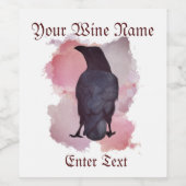 Croomwijn Wijn Etiket (Enkel label)