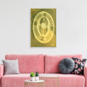 CROP CIRCLE CANVAS DMT SPIRITUEEL GRAFFITI (Insitu (Woonkamer))
