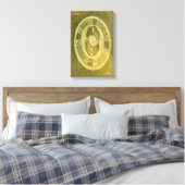 CROP CIRCLE CANVAS DMT SPIRITUEEL GRAFFITI (Insitu (Slaapkamer))