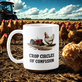Crop Circles of Confusion | Rural Life Humor Koffiemok