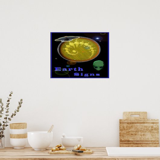 Crop circles poster (Cuisine)