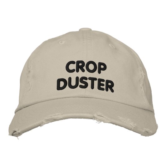 Crop Duster - grappig hardlopen Pet (Voorkant)