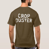 Crop Duster - grappig lopen T-shirt (Achterkant)