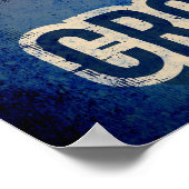 CROP poster de typographie drôle pour les graphist (Coin)