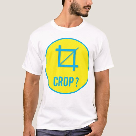 CROP ? t-shirt typographie (Devant)