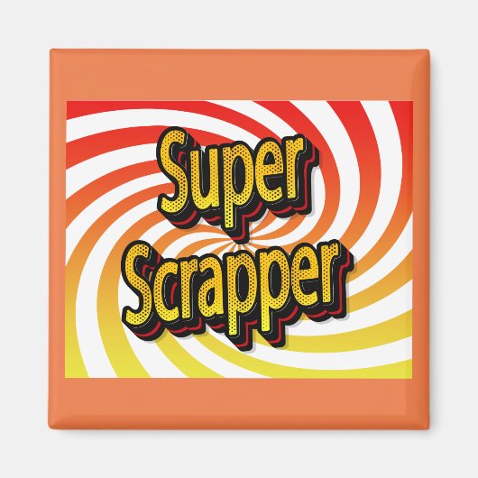 Cropper Scrapbook Ambachtsman Magneet (Voorkant)