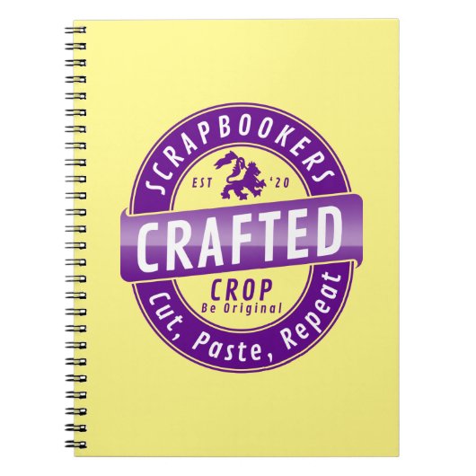 Cropper Scrapbook Notitieboek (Voorkant)