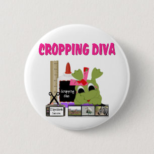 Cropping Diva Ronde Button 5,7 Cm