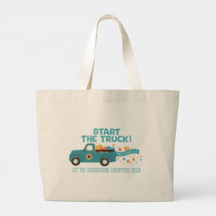 Croptoberfest 2024 Canvas Bag - Start de truck! B Grote Tote Bag