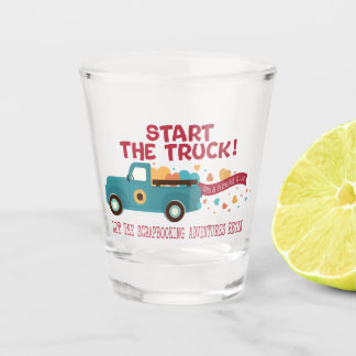 CROPTOBERFEST 2024 Schotglas - Start de truck Shot Glas