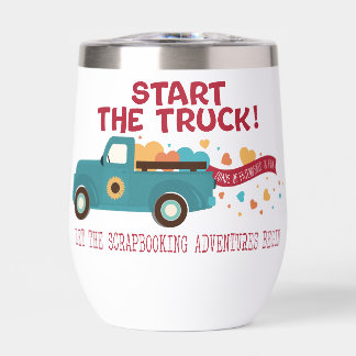 CROPTOBERFEST 2024 Wine Tumbler - Start de truck