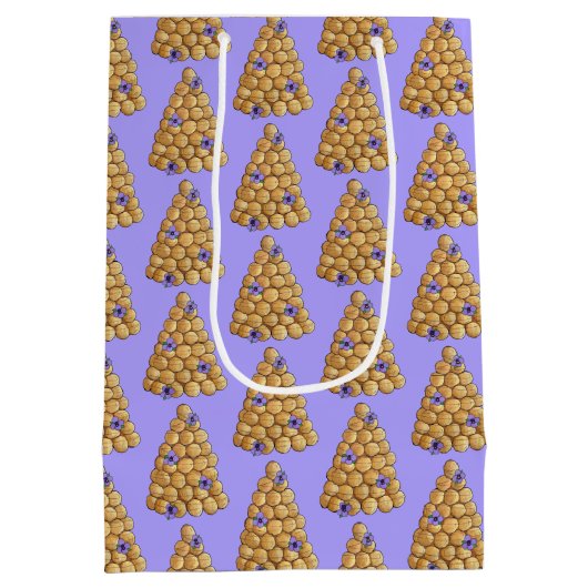 Croquembouche Choux Bun Cream Puffs Trouwtaart  Medium Cadeauzakje (Achterkant)