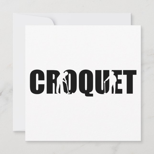 Croquet (Voorkant)