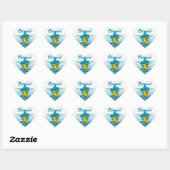 Croquet Chick 7 Hart Sticker (Vel)