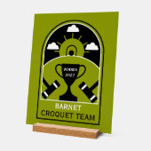 Croquet de pelouse (Angle)