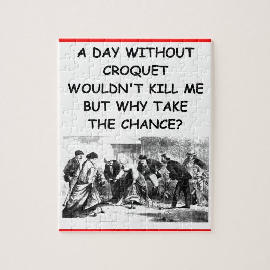 croquet legpuzzel (Verticaal)