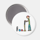 Croquet Magneet (Voorkant / Achterkant)