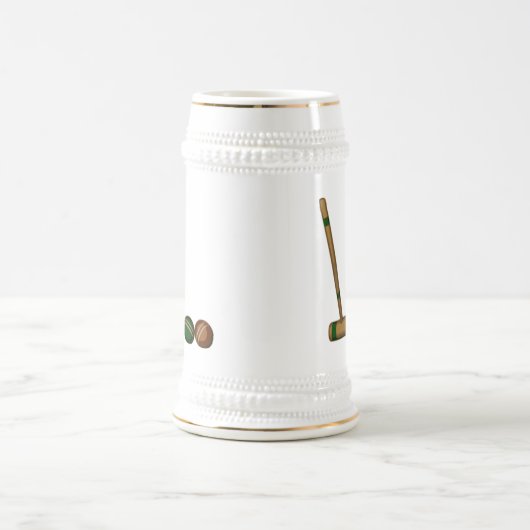 Croquet Mallet en Balls Bierpul (Center)