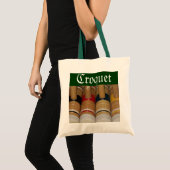 Croquet Mallets Canvas tas (Voorkant (product))