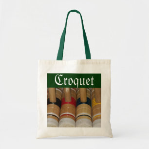 Croquet Mallets Canvas tas