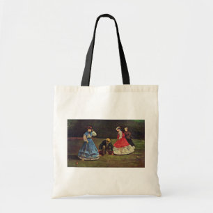 Croquet op Homer Winslow (beste kwaliteit) Tote Bag