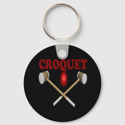 Croquet Sleutelhanger (Voorkant)
