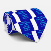 croquet stropdas (Opgerold)