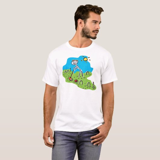 Croquet T-shirt (Voorkant volledig)