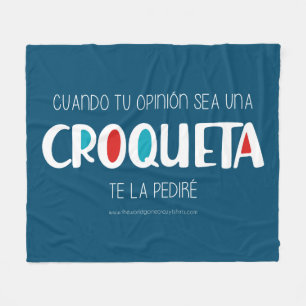 Croqueta Fleece Deken