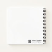 Croquis/Carnet - Carnet B/W Zebra (Dos)