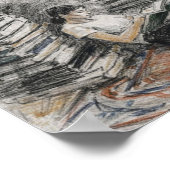 Croquis cosy | décoration murale littéraire (Coin)