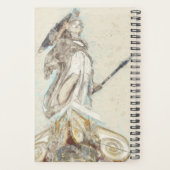 Croquis de la statue d'Athéna (Dos)