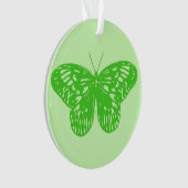 Croquis de papillon, vert citron (devant)