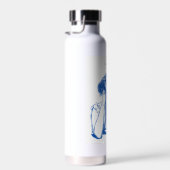 Croquis d'une femme avec une bouteille d'eau "Imag (Plage)